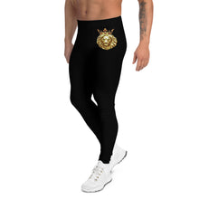 Load image into Gallery viewer, Black KING Men&#39;s Leggings
