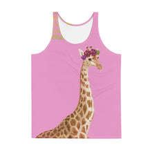 Load image into Gallery viewer, The-Giraffe-Named-Milan Unisex Tank Top
