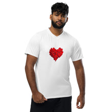 Load image into Gallery viewer, Petal Heart Recycled unisex sports jersey
