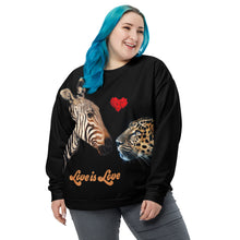 Load image into Gallery viewer, Love-is-Love Unisex Sweatshirt
