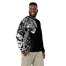 Load image into Gallery viewer, Midnight-Leopard Unisex Sweatshirt
