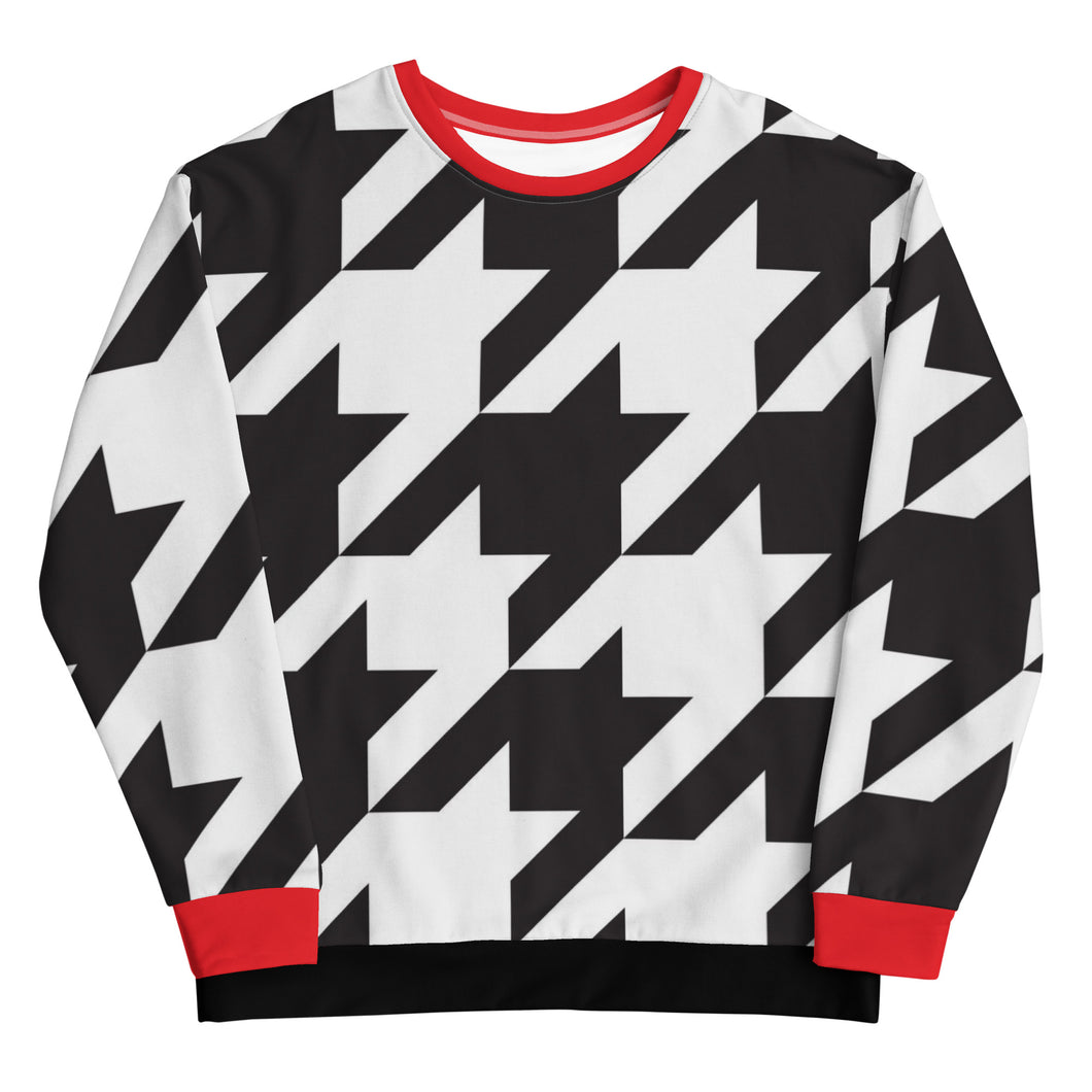 BIG-Lux Houndstooth Unisex Sweatshirt