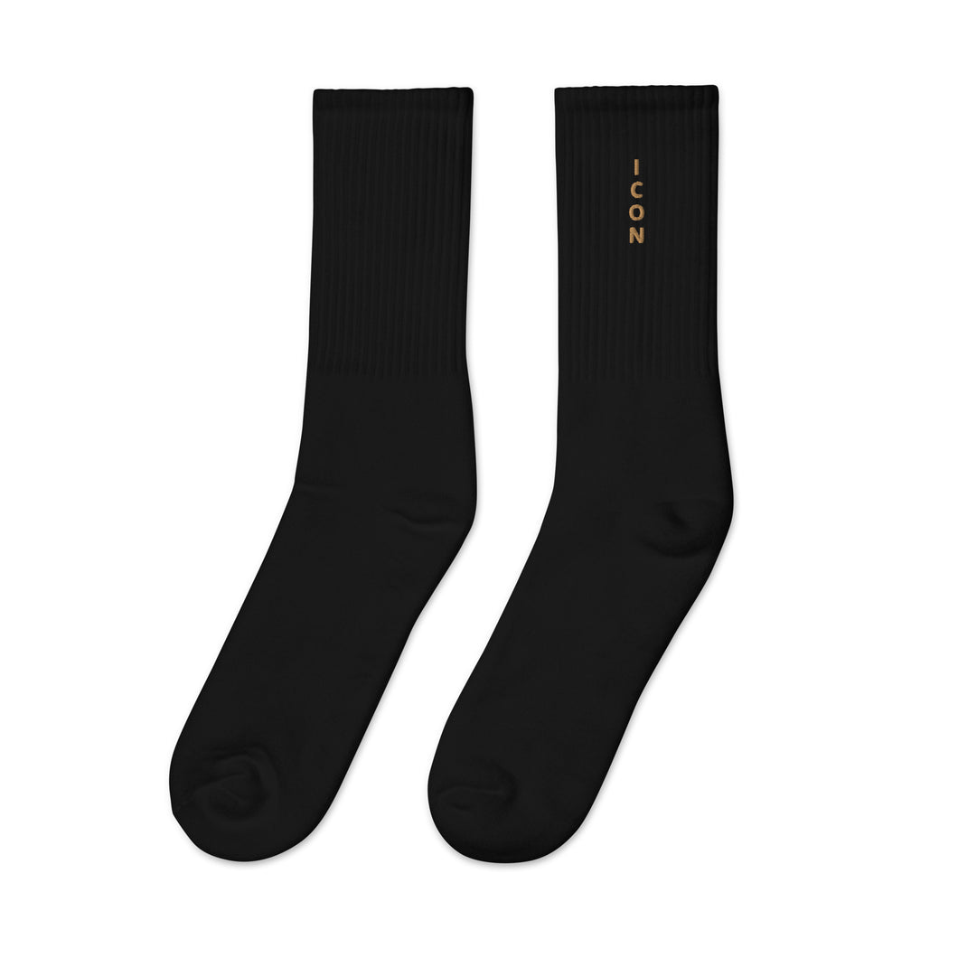 ICON Embroidered socks