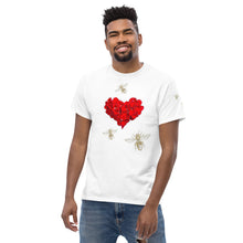 Load image into Gallery viewer, Petal Love (Gold Bee) Unisex classic tee
