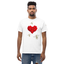 Load image into Gallery viewer, Petal Love (Gold Bee) Unisex classic tee
