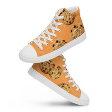 Load image into Gallery viewer, Cookie-King Men’s high top canvas shoes
