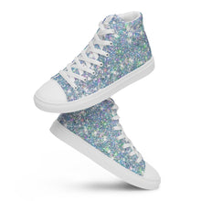 Load image into Gallery viewer, Season-of-Sparkle Men’s high top canvas shoes
