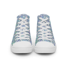 Load image into Gallery viewer, Season-of-Sparkle Men’s high top canvas shoes

