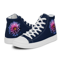 Load image into Gallery viewer, Midnight-Marauder Men’s high top canvas shoes
