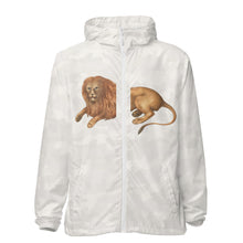 Load image into Gallery viewer, Lion-Zion (Viju) Unisex lightweight zip-up windbreaker
