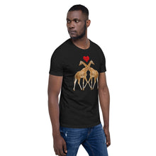 Load image into Gallery viewer, Giraffe Love - Short-Sleeve Unisex T-Shirt
