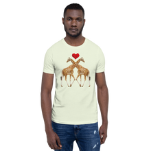 Load image into Gallery viewer, Giraffe Love - Short-Sleeve Unisex T-Shirt
