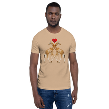 Load image into Gallery viewer, Giraffe Love - Short-Sleeve Unisex T-Shirt
