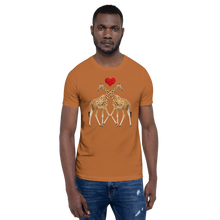 Load image into Gallery viewer, Giraffe Love - Short-Sleeve Unisex T-Shirt
