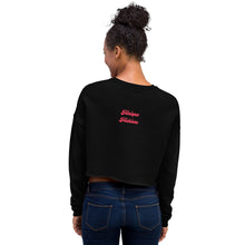 Load image into Gallery viewer, Looped Heart Crop Sweatshirt
