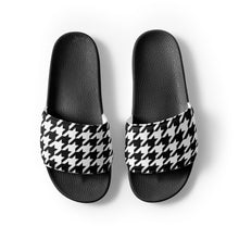 Load image into Gallery viewer, Funique Houndstooth Women&#39;s slides
